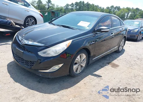 2013 Hyundai Sonata Hybrid Limited из США, поврежденный, VIN KMHEC4A49DA093358
